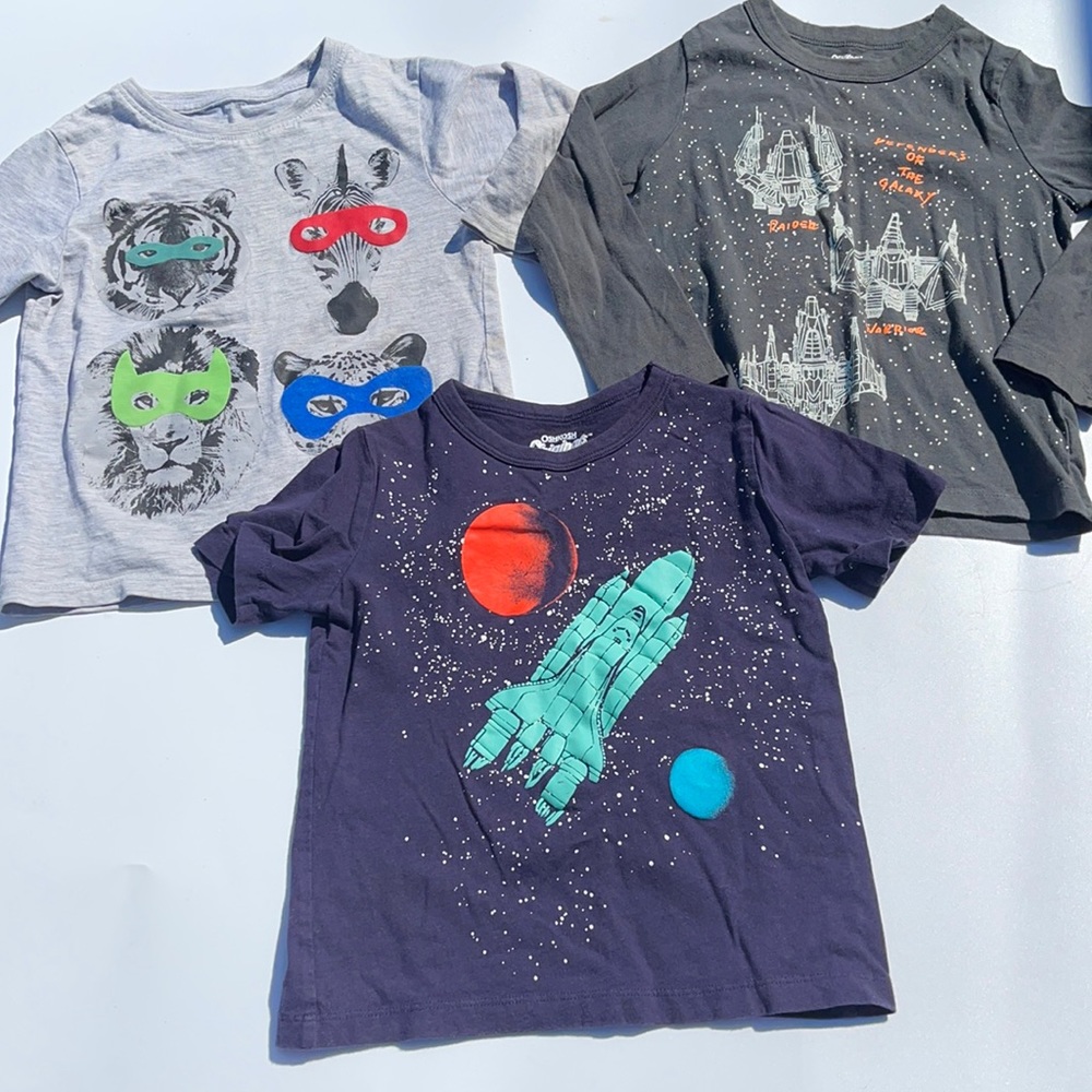 Toddler Boys Oshkosh Tee Bundle